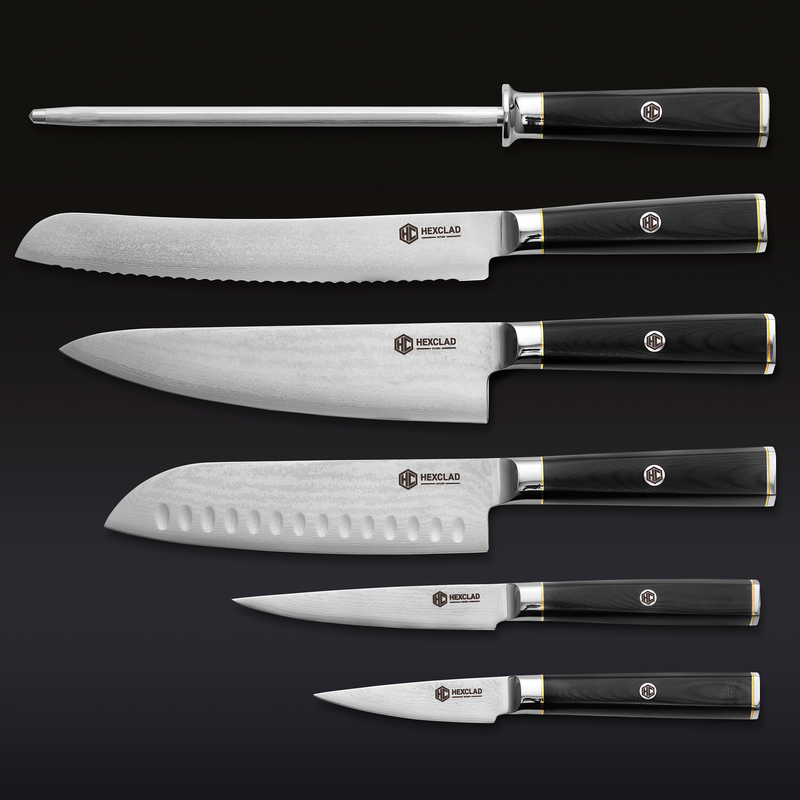 Master Series Damascus Steel Knife Set, 6-pc I1