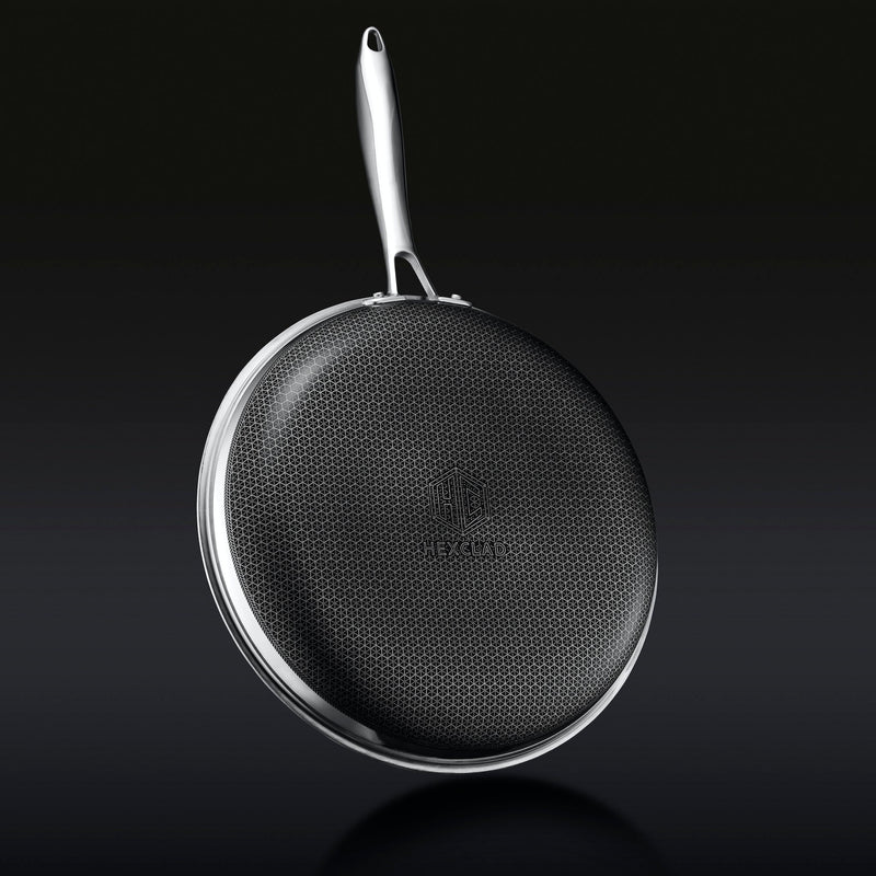 Hybrid Fry Pan Set with Lids, 6pc S3